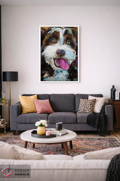 تابلو دکوراتیو آسی دودل شاد ۱ اثر رابرت فلپس - D2W