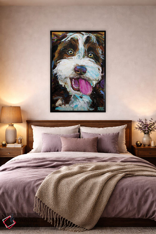 تابلو دکوراتیو آسی دودل شاد ۱ اثر رابرت فلپس - D4B