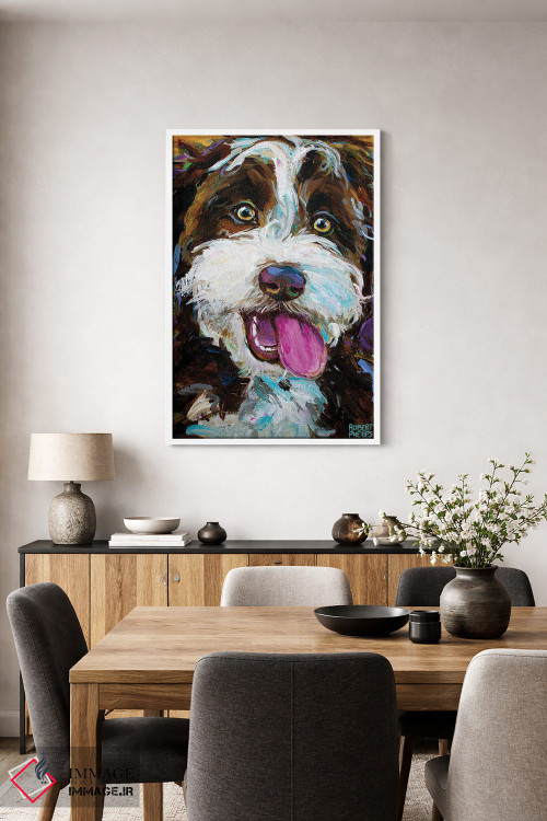 تابلو دکوراتیو آسی دودل شاد ۱ اثر رابرت فلپس - D3W