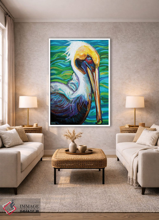 تابلو دکوراتیو پلیکان فلوریدا اثر رابرت فلپس - D1W