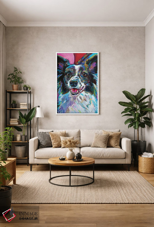 تابلو دکوراتیو مرلین ۲ اثر رابرت فلپس - D1W