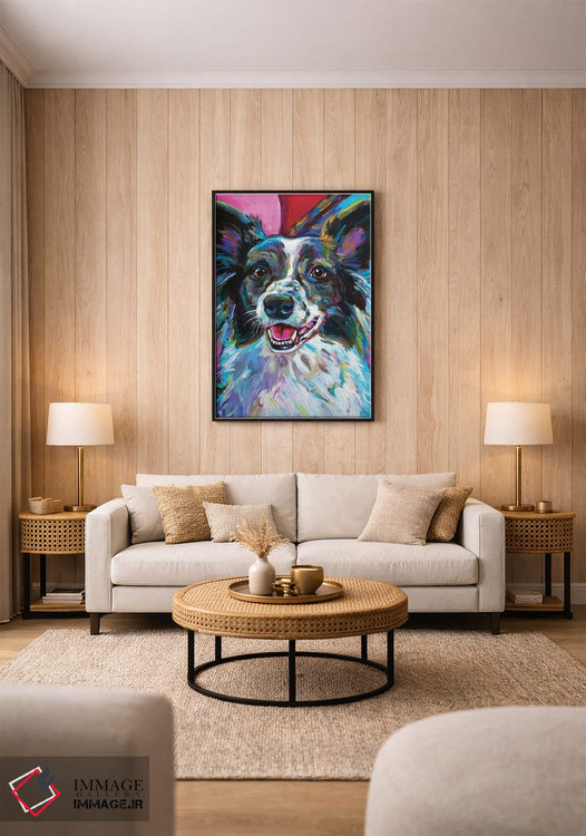 تابلو دکوراتیو مرلین ۲ اثر رابرت فلپس - D2B