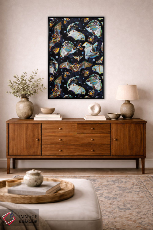 تابلو دکوراتیو شور نیمه شب ۲ اثر رابرت فلپس - D3B