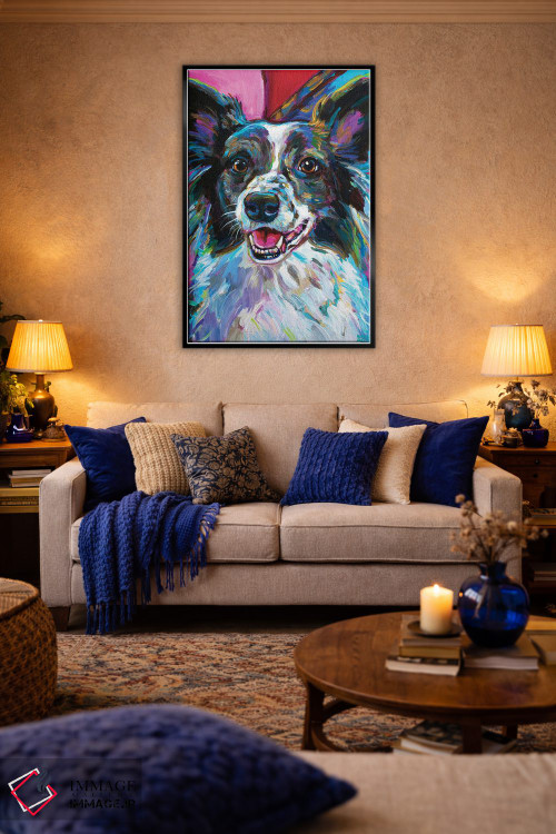 تابلو دکوراتیو مرلین ۲ اثر رابرت فلپس - D4B