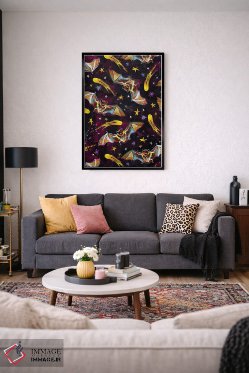 تابلو دکوراتیو طرح خفاش خون آشام ۲ اثر رابرت فلپس - D4B