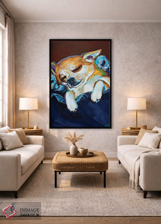 تابلو دکوراتیو ویکتور خواب آلود دو اثر رابرت فلپس - D1B