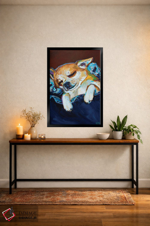 تابلو دکوراتیو ویکتور خواب آلود دو اثر رابرت فلپس - D4B