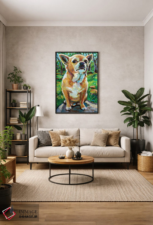 تابلو دکوراتیو پادشاه کوه اثر رابرت فلپس - D1B