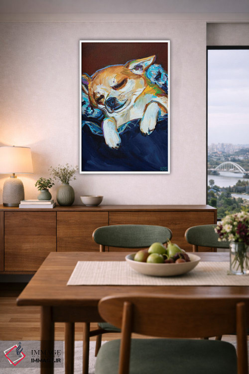 تابلو دکوراتیو ویکتور خواب آلود دو اثر رابرت فلپس - D5W