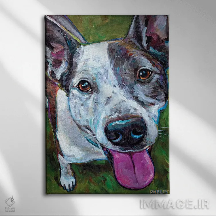 تابلو دکوراتیو بلا اثر رابرت فلپس - نمای روبهرو روی دیوار