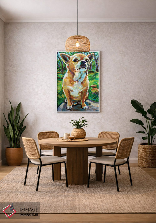 تابلو دکوراتیو پادشاه کوه اثر رابرت فلپس - D3W