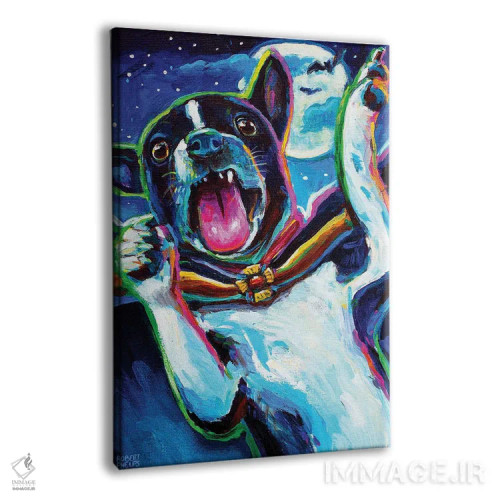 تابلو دکوراتیو توله سگ خون آشام یک اثر رابرت فلپس - نمای پرسپکتیو محصول