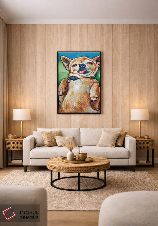 تابلو دکوراتیو چی واوا خواب آلود دو اثر رابرت فلپس - D2B