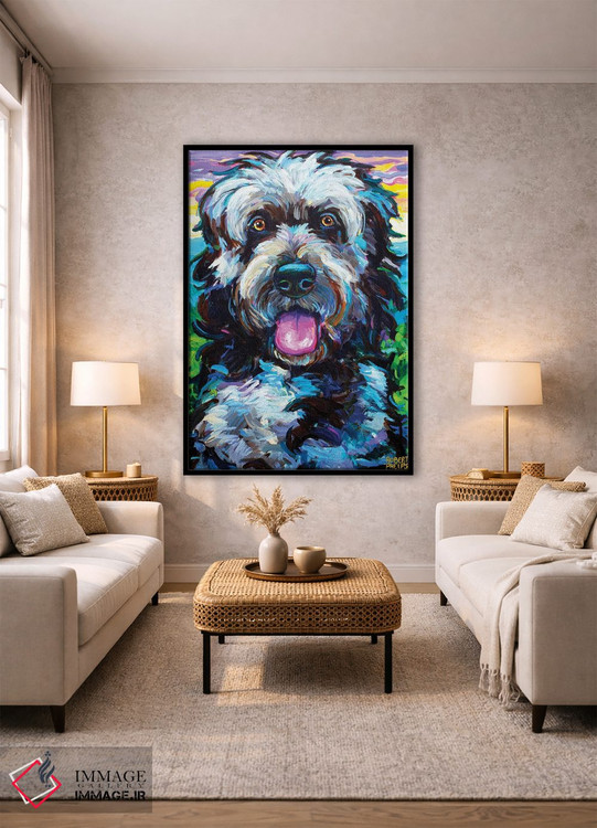 تابلو دکوراتیو فایپو کوهستانی دو اثر رابرت فلپس - D1B