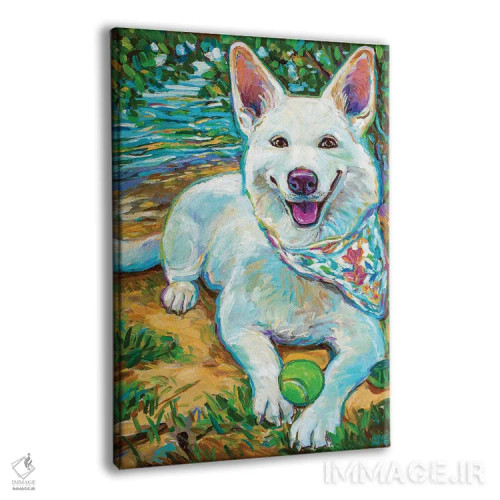 تابلو دکوراتیو جابرواکی اثر رابرت فلپس - نمای پرسپکتیو محصول