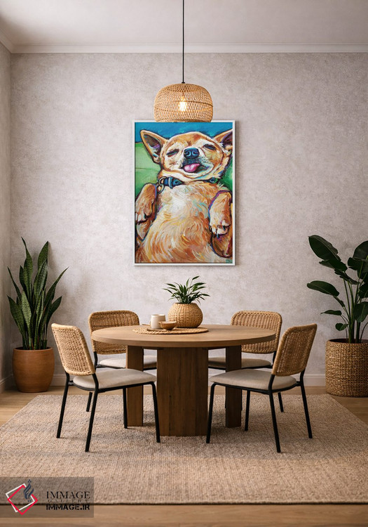 تابلو دکوراتیو چی واوا خواب آلود دو اثر رابرت فلپس - D3W