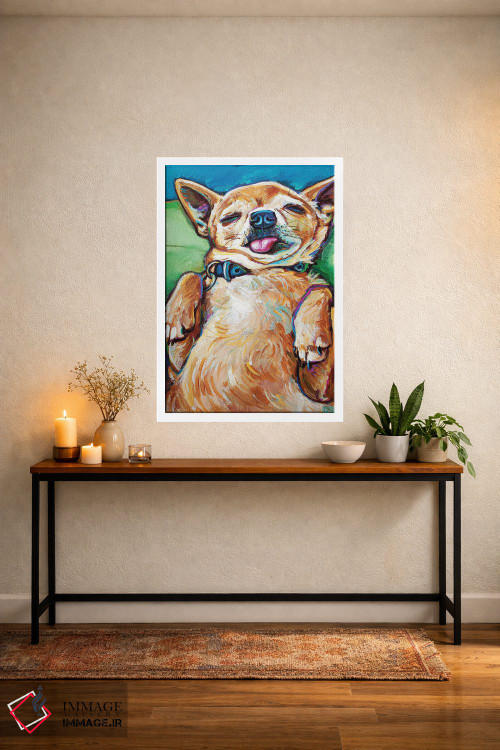 تابلو دکوراتیو چی واوا خواب آلود دو اثر رابرت فلپس - D5W