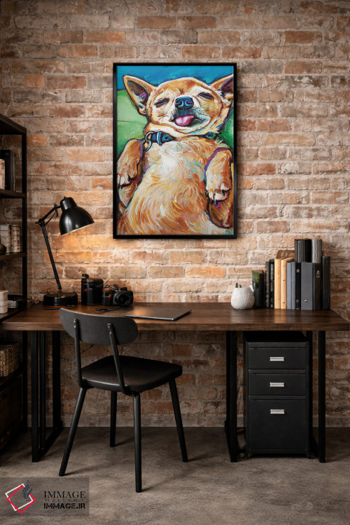 تابلو دکوراتیو چی واوا خواب آلود دو اثر رابرت فلپس - D6B