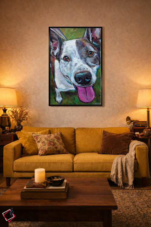 تابلو دکوراتیو بلا اثر رابرت فلپس - D4B