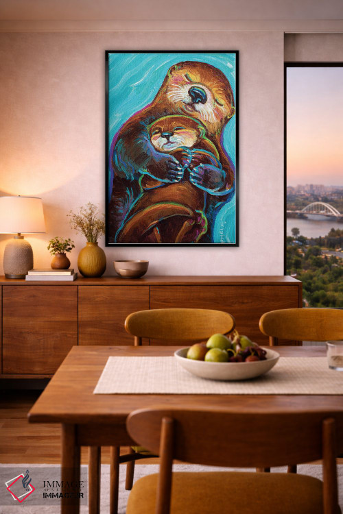 تابلو دکوراتیو شمار مادر اثر رابرت فلپس - D6B