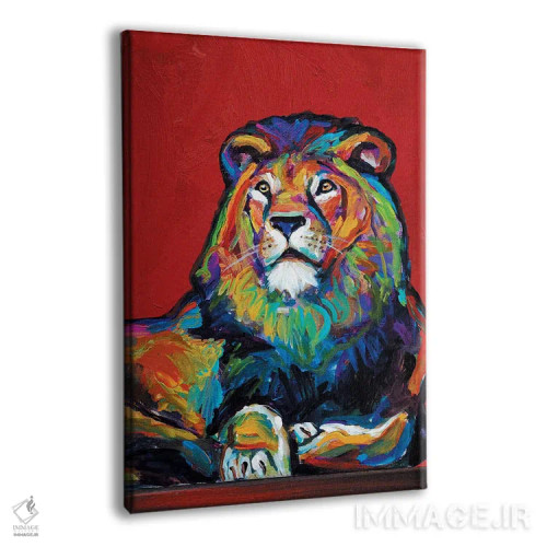 تابلو دکوراتیو شیر اثر رابرت فلپس - نمای پرسپکتیو محصول