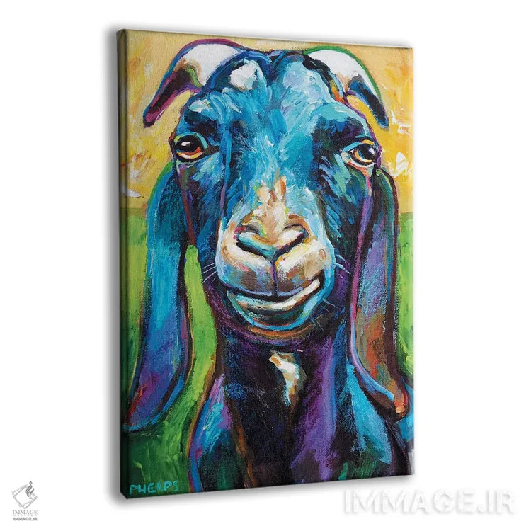 تابلو دکوراتیو لوسیان اثر رابرت فلپس - نمای پرسپکتیو محصول