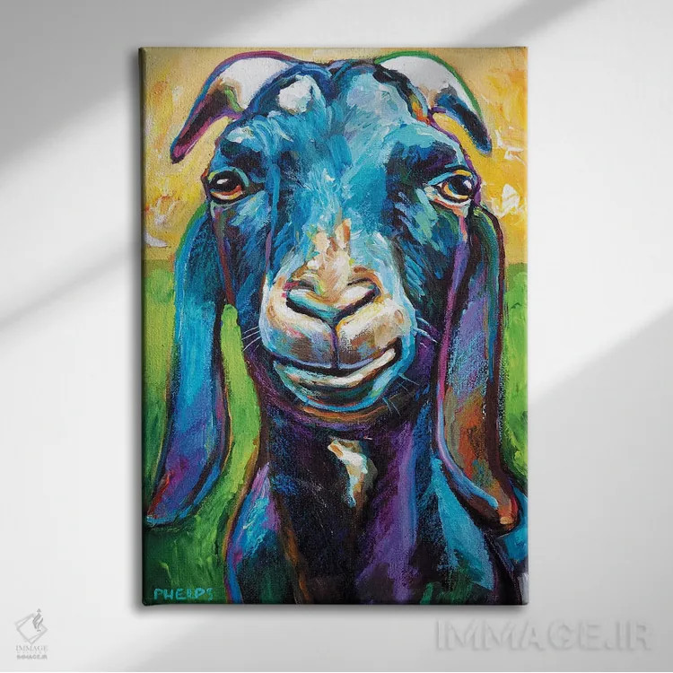 تابلو دکوراتیو لوسیان اثر رابرت فلپس - نمای روبهرو روی دیوار