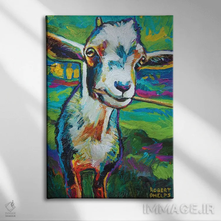 تابلو دکوراتیو تئو بز اثر رابرت فلپس - نمای روبهرو روی دیوار