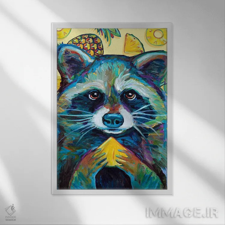 تابلو دکوراتیو شیرینی های تابستانی اثر رابرت فلپس - نمای قابدار سفید