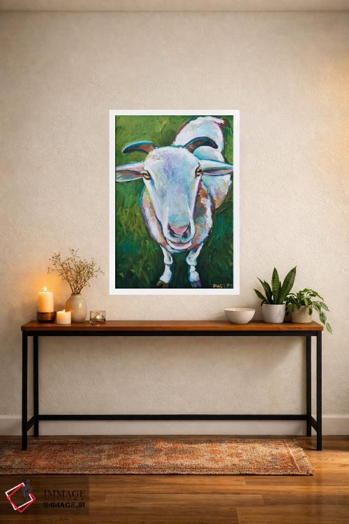 تابلو دکوراتیو گوسفند اثر رابرت فلپس - D4W