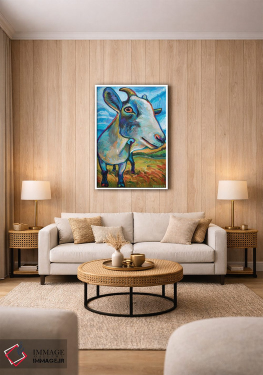 تابلو دکوراتیو بز وان اثر رابرت فلپس - D1W