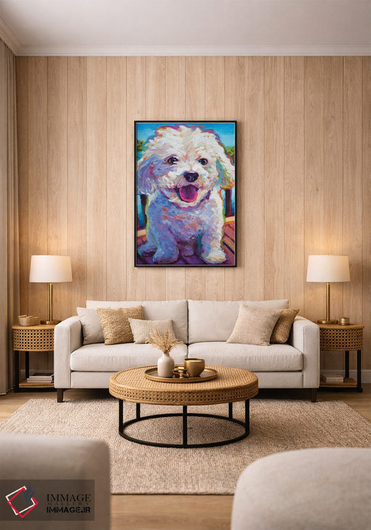 تابلو دکوراتیو بیشان فریز اثر رابرت فلپس - D1B