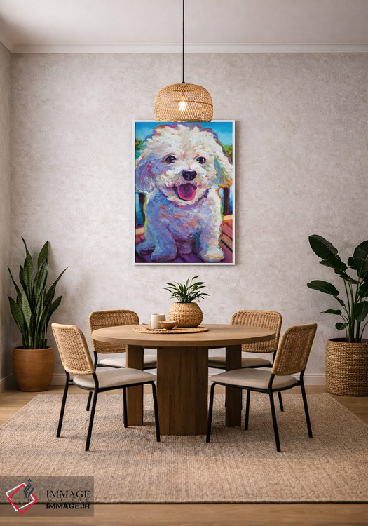 تابلو دکوراتیو بیشان فریز اثر رابرت فلپس - D2W