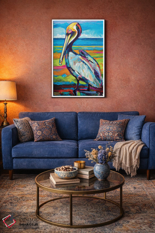 تابلو دکوراتیو پلیکان اثر رابرت فلپس - D2W