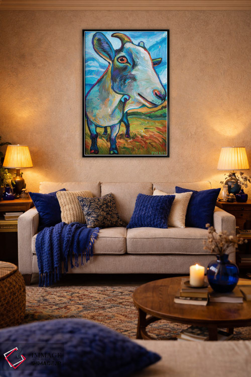 تابلو دکوراتیو بز وان اثر رابرت فلپس - D4B