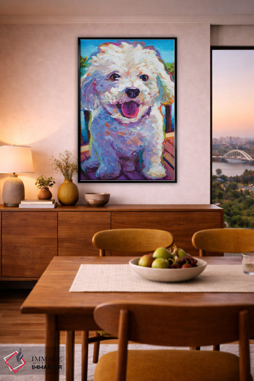 تابلو دکوراتیو بیشان فریز اثر رابرت فلپس - D6B