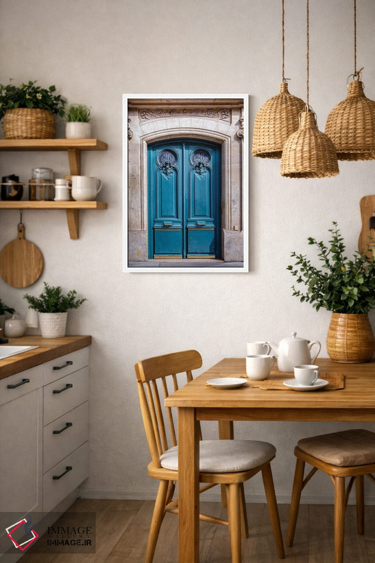 تابلو دکوراتیو در فیروزه ای پاریس اثر رز پالنیسانو - D2W