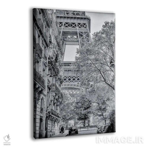 تابلو دکوراتیو برج ایفل در پاییز اثر رز پالنیسانو - نمای پرسپکتیو محصول