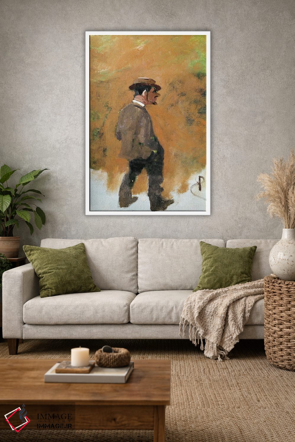 تابلو کلاسیک 1883,آنری دو تولوز-لوترک در سن ۱۹ سالگی، ۱۸۸۳ اثر رنه پرانستوو - D1W