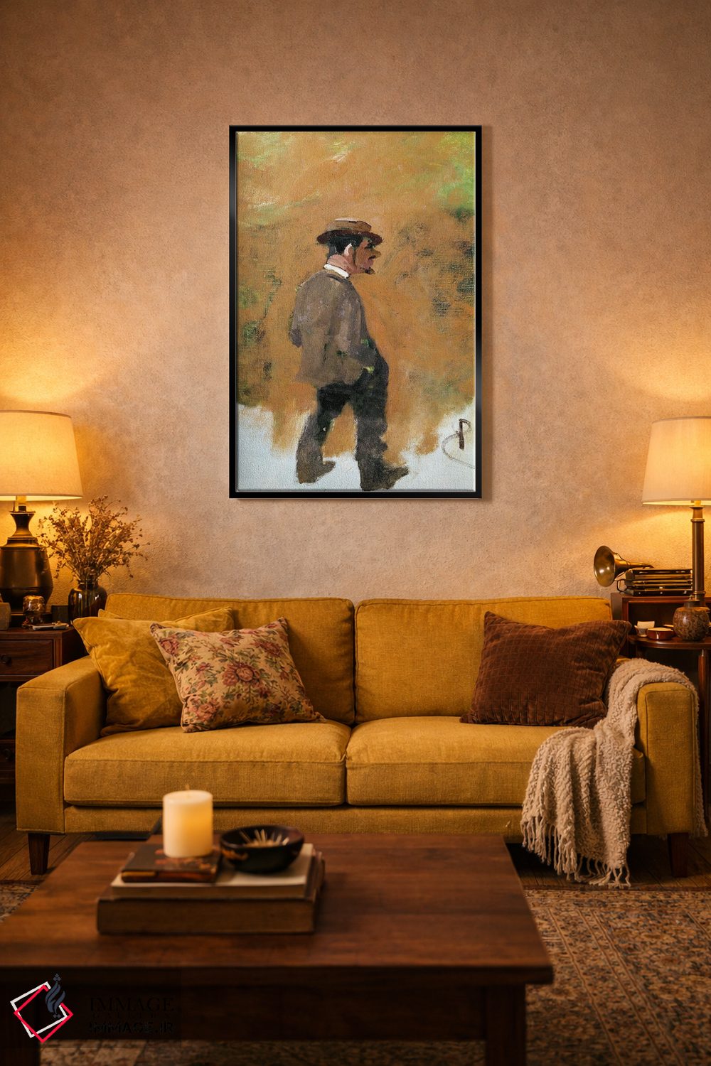 تابلو کلاسیک 1883,آنری دو تولوز-لوترک در سن ۱۹ سالگی، ۱۸۸۳ اثر رنه پرانستوو - D4B