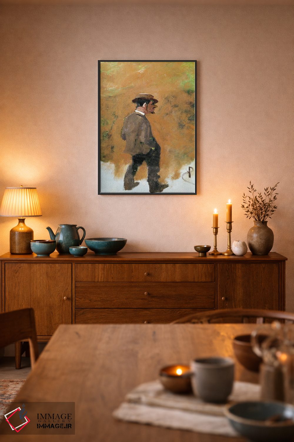 تابلو کلاسیک 1883,آنری دو تولوز-لوترک در سن ۱۹ سالگی، ۱۸۸۳ اثر رنه پرانستوو - D6B