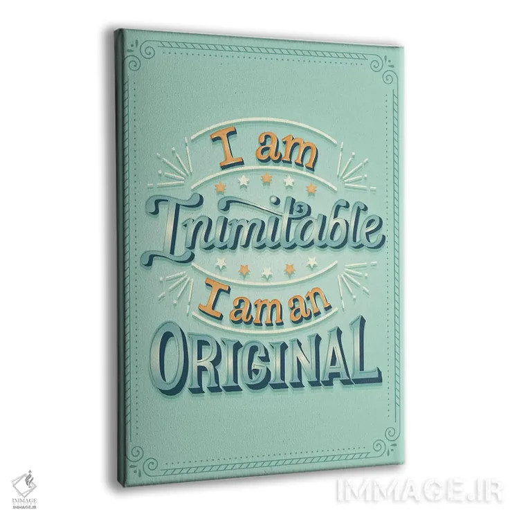 تابلو دکوراتیو همیلتون ۹ اثر ریزا رودیل - نمای پرسپکتیو محصول