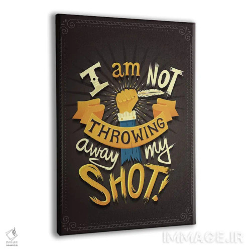 تابلو دکوراتیو همیلتون ۸ اثر ریزا رودیل - نمای پرسپکتیو محصول