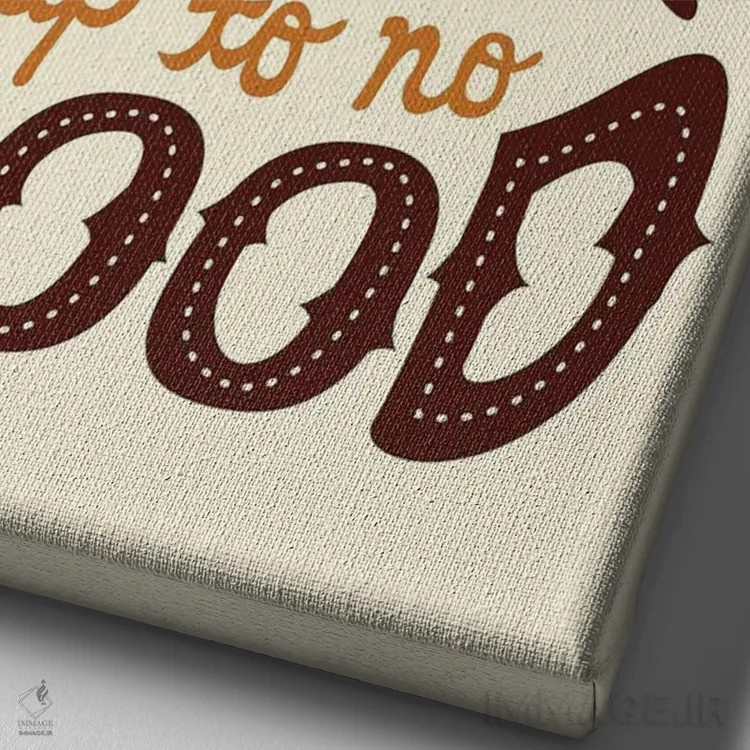 تابلو دکوراتیو هری پاتر ۲ اثر ریزا رودیل - نمای نزدیک بافت بوم