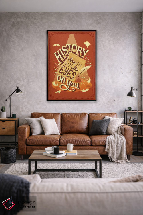 تابلو دکوراتیو همیلتون ۵ اثر ریزا رودیل - D2B