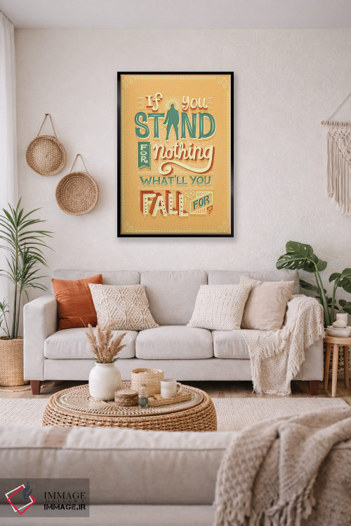 تابلو دکوراتیو همیلتون ۳ اثر ریزا رودیل - D5B