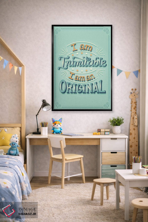 تابلو دکوراتیو همیلتون ۹ اثر ریزا رودیل - D3B