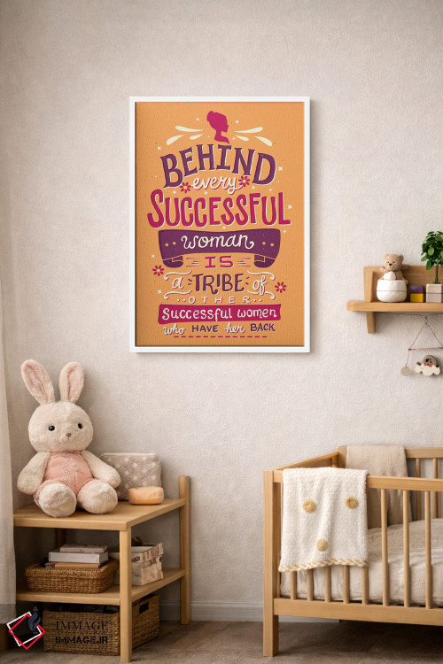 تابلو دکوراتیو قبیله اثر ریزا رودیل - D3W