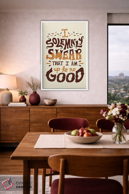 تابلو دکوراتیو هری پاتر ۲ اثر ریزا رودیل - D4W