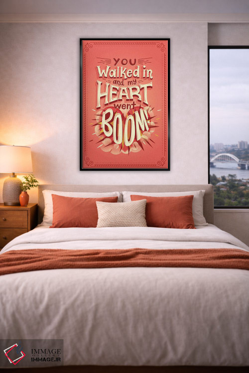 تابلو دکوراتیو همیلتون ۲ اثر ریزا رودیل - D4B